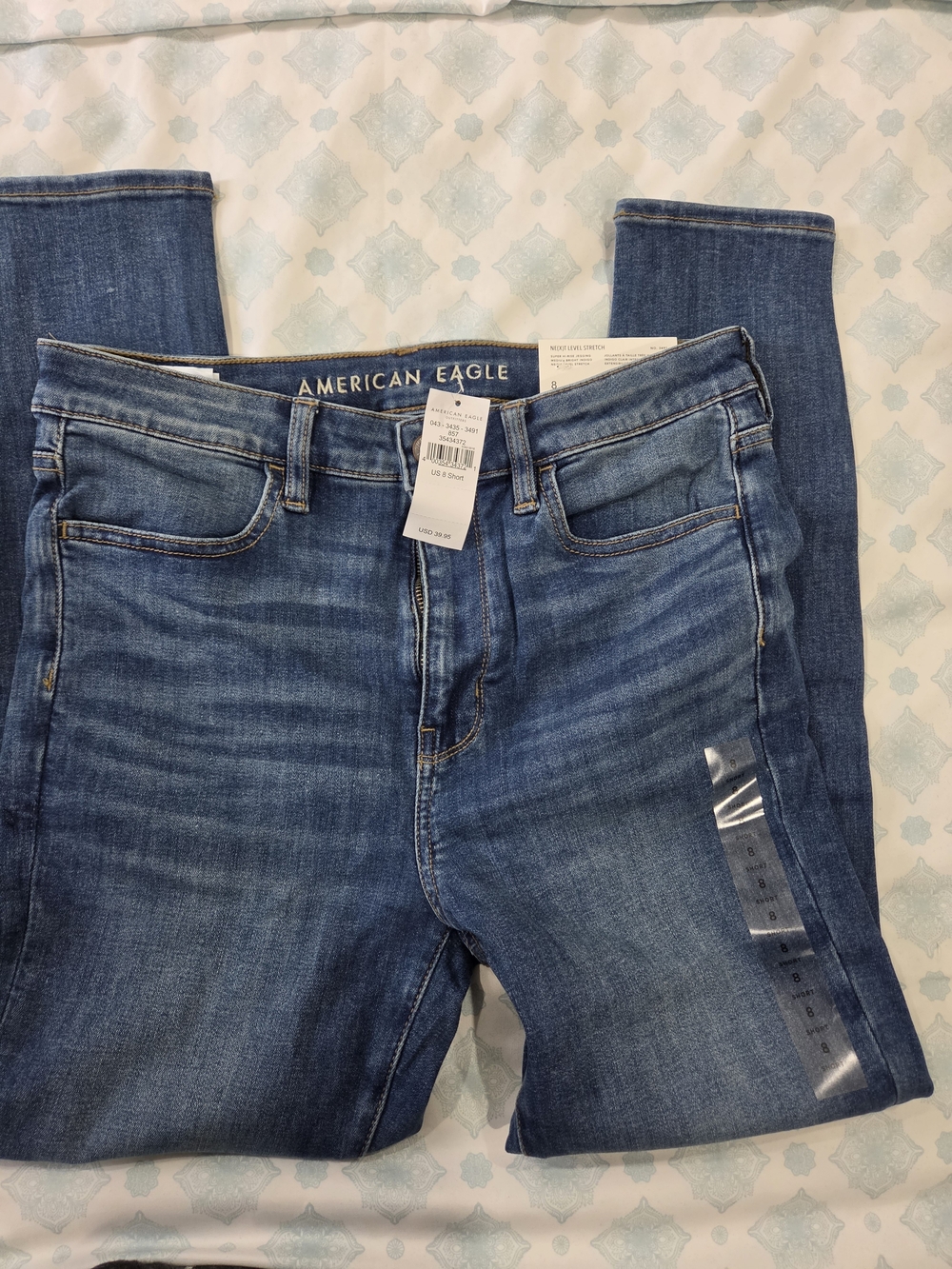 American Eagle Outfitters Blue Denim Jeggings